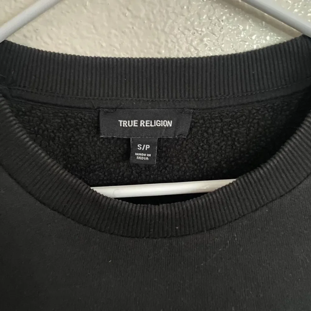 True-religion Men's Black Sweatshirt